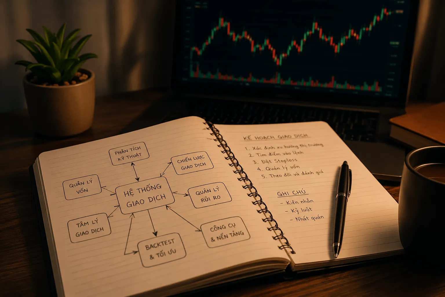 Hệ thống và kiến thức phân tích kỷ thuật trong trading