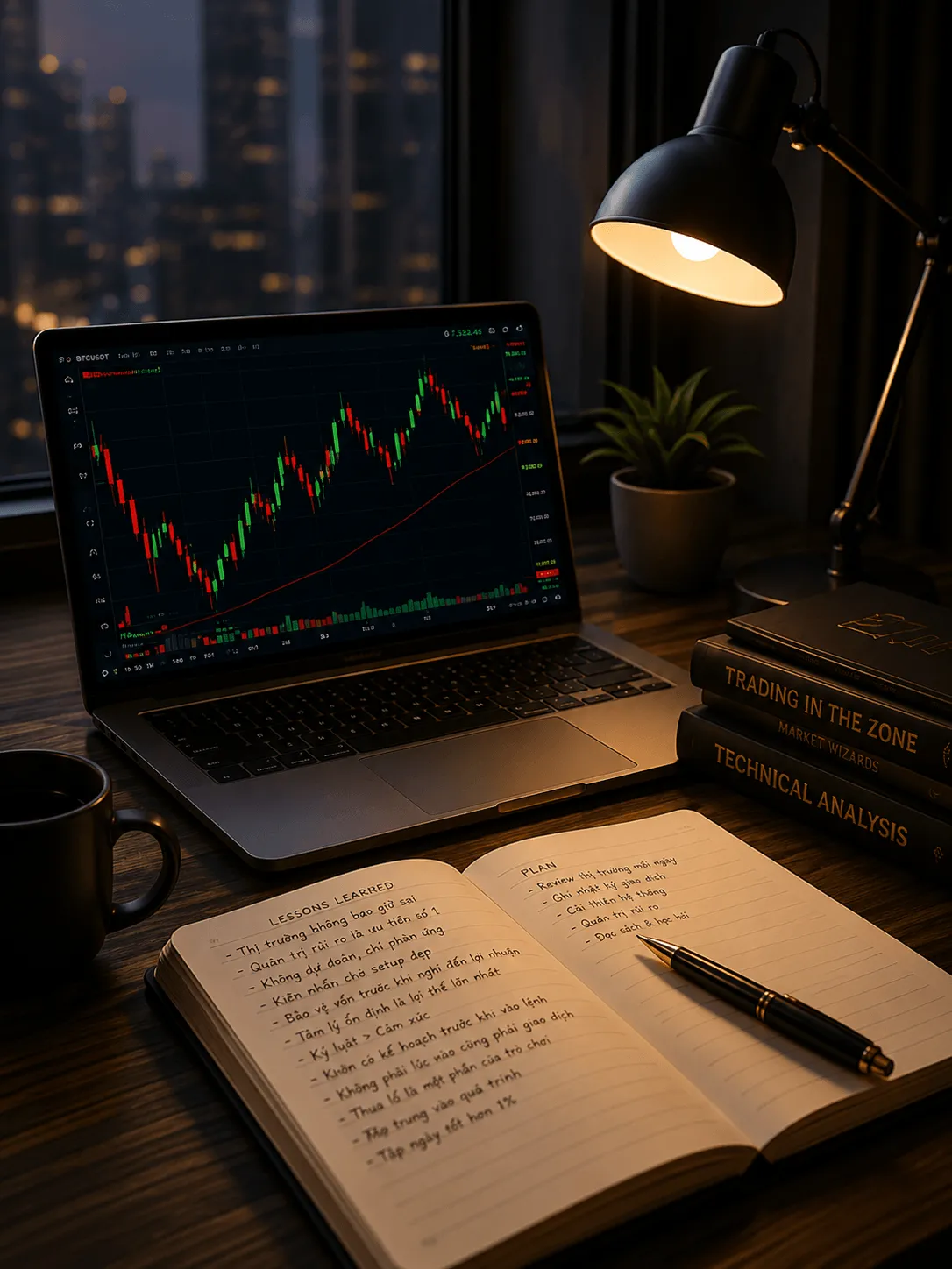không ngừng luyện tập để trở thành trader