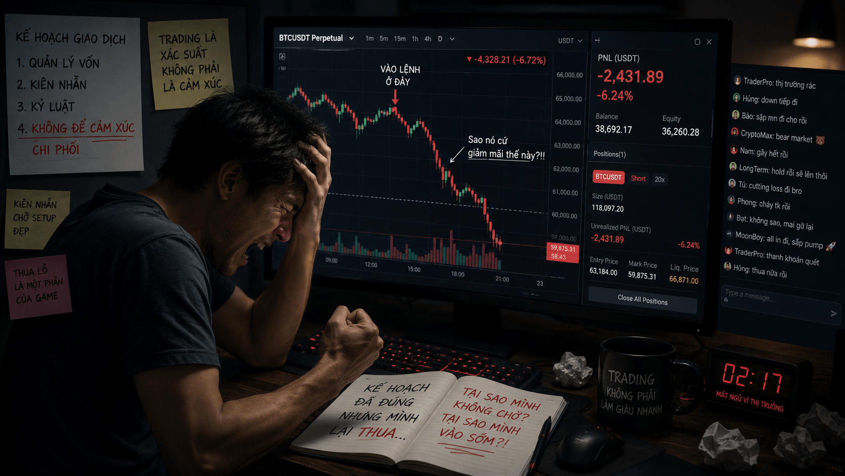 Những cảm xúc trong trading