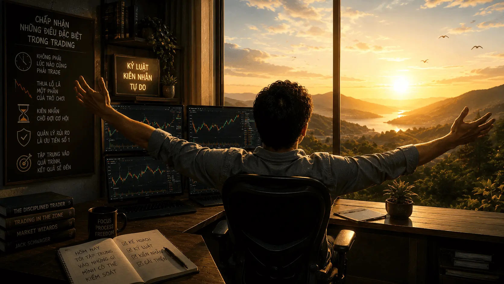 Trader không còn mệt mỏi vì trading khi thay đổi