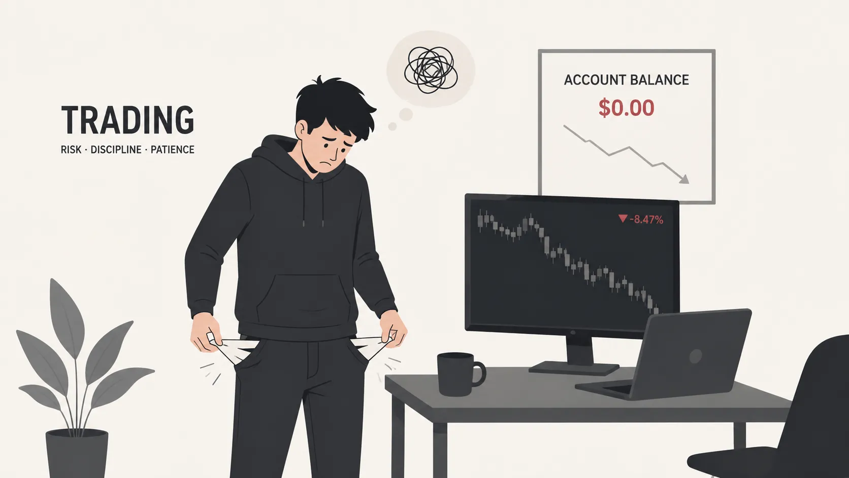 5 lý do khiến người mới mất tiền vì forex