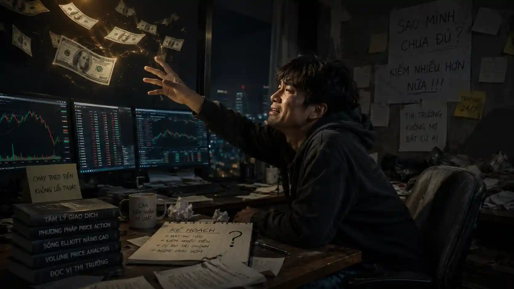Hạnh phúc trong trading điều mà trader không thể tìm thấy nếu mãi chạy theo đồng tiền