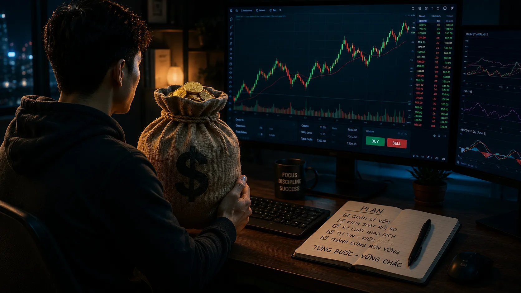 Người mới cần bao nhiêu tiền để trade forex
