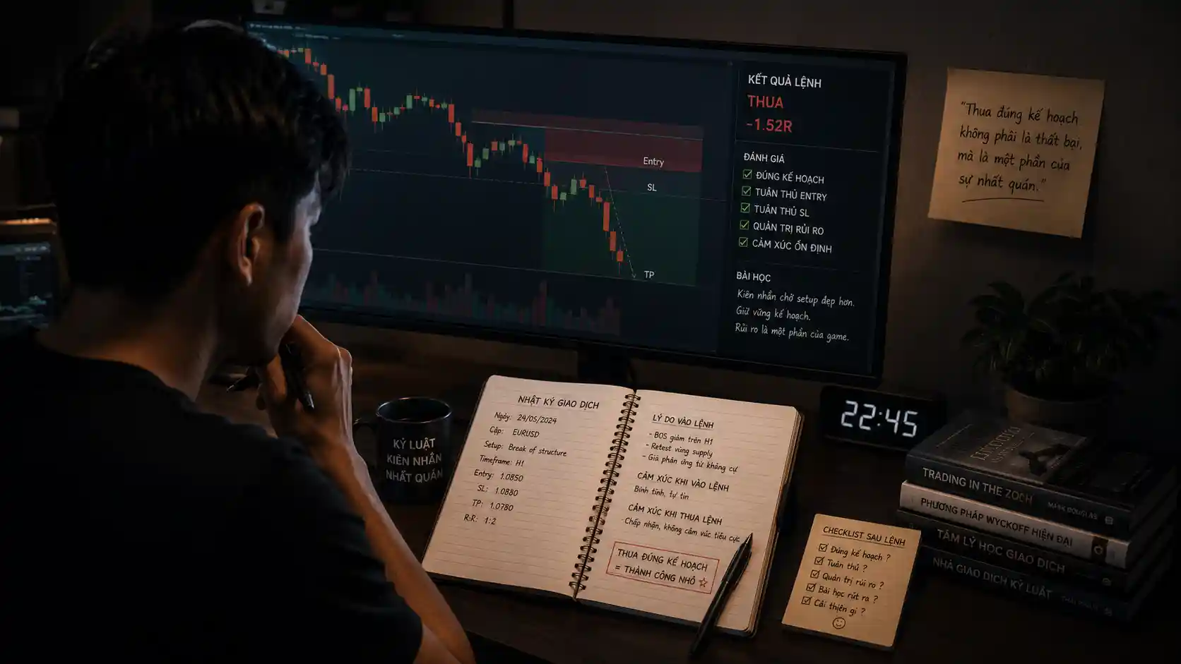 Rủi ro trong trading là một phần của quá trình giao dịch